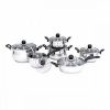 T T004452 12PC SET COOKWARE W/GL
