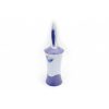 T TP139 CRYSTAL TOILET BRUSH SET