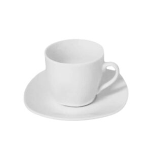 T 13-366 220CC SQ. CUP & SAUCER