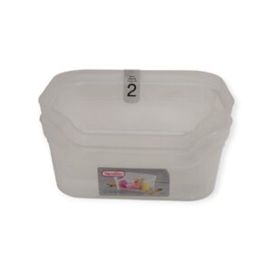 1333 SET (2) SMALL OPEN BINS