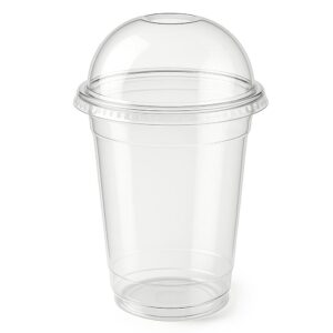 BOPP' 1397 BOPP TRANSPARENT DOME LID CLOSED FOR365
