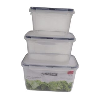 I LC350 PLAST ART FRESH BOX RECT DEEP 4LT