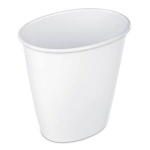 ST 1019 STERILITE 1019 9.5LT OVAL VANITY TRASH CAN