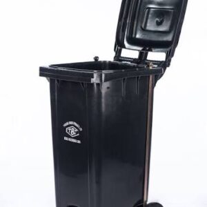 TIU14 120LT (32GL) DUSTBIN W WHEELS & PEDAL