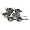 10384 T T02637C 24CM FRY PAN W/GLASS L