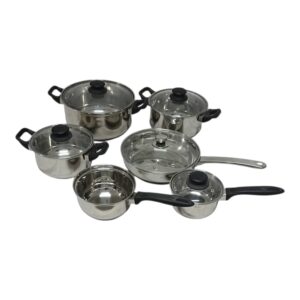 10384 T T02637C 24CM FRY PAN W/GLASS L