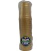 BOPP 1081 GS PARTY CUP 12 OZ GOLD