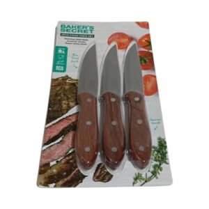 BS 41229 BS 3PC 5" STEAK KNIFE SET
