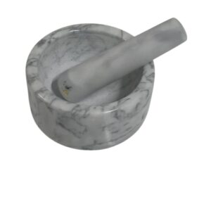 BS 41230 BS 4.7" MARBLE MORTAR & PESTLE SET
