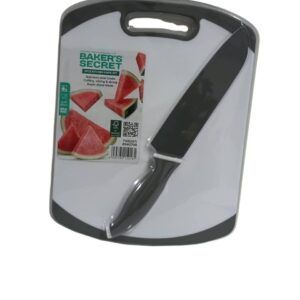 BS 40798 BS 6" SANTOKU KNIFE + CUTTING BOARD SET
