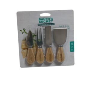 BS 41334 BS 4PC SS CHEESE CARVING SET