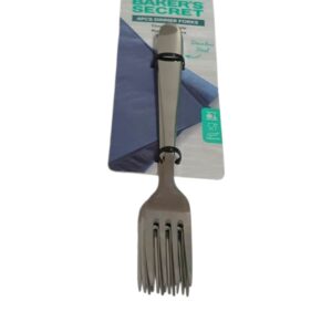 BS 40742 BS 4PC 8" SS DINNER FORK SET