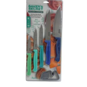 BS 41348 BS 6PC KNIFE SET W SHARPENER