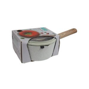 BS 11432 BS PRESS ALUMINUM SAUCE PAN W LID 16CM