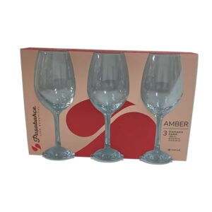 S 440265 1104402 GB AMBER STEMWARE