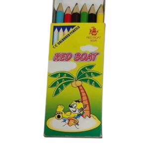 6372 "SUNWAY" COLOUR PENCIL 3.5" 6      XYZ