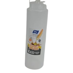 T AP9031 TTZ SAUCE BOTTLE 1000ML CLEAR