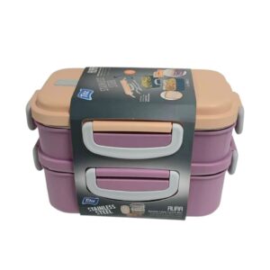 T AP9524 TTZ AURA LUNCH BOX 2 COMPARTMENT