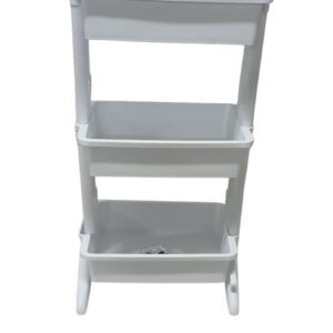ST 2133 STERILITE 2133 3-TIER UTILITY CART